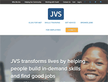 Tablet Screenshot of jvs.org